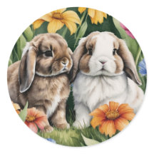 Dois coelhos de coelhinho