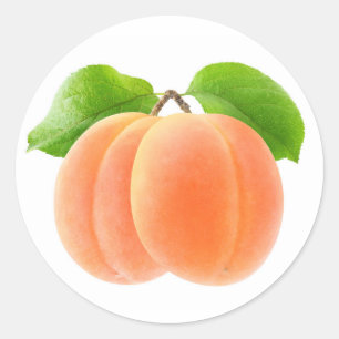 Adesivo Redondo Dois damascos