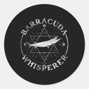 Adesivo Redondo Domador de Baracudas - Barracuda