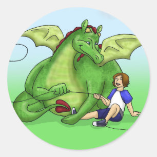 Adesivo Redondo Dominic e Jason