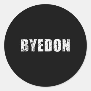 Adesivo Redondo Don Retro Vintage Grunge Funny