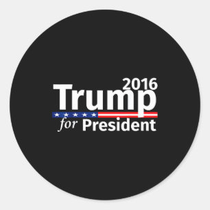 Adesivo Redondo Donald trump presidente 2016 republicano Donald 
