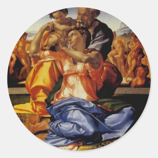 Adesivo Redondo Doni Tondo (Frente)