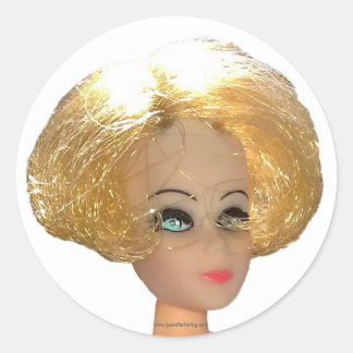 Adesivo Redondo Donna The Sticker