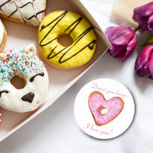 Donut Você Não Sabe, Eu Te Amo Donut Coração