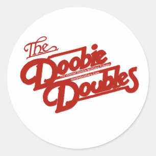 Adesivo Redondo Doobie Doubles Mesa