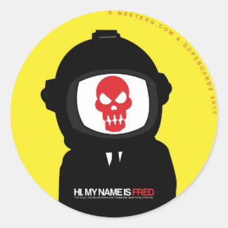 Adesivo Redondo DopeBoardz Sticker