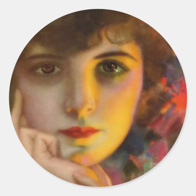 Adesivo Redondo Dorothy Phillips (Frente)