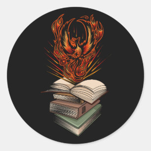 Adesivo Redondo Dos Livros