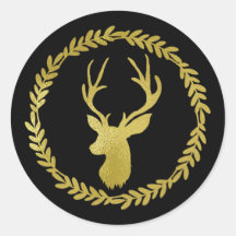 Dourada Wreath Negra