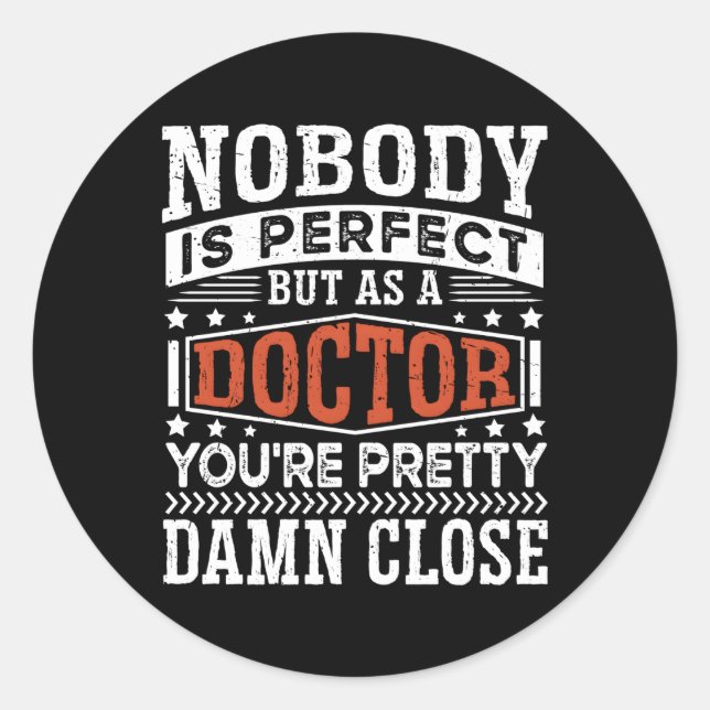 Adesivo Redondo Doutorado Graduação Doutorado Medicina para Estuda (Frente)