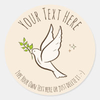 Dove of Peace. Movimento Anti-Guerra da Liberdade.
