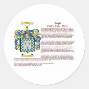 Adesivo Redondo Doyle (história)