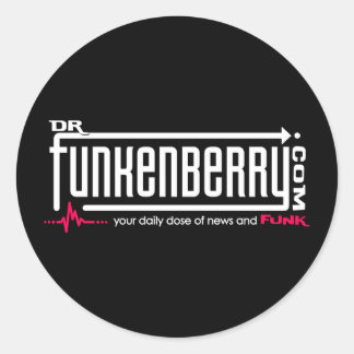 Adesivo Redondo Dr. Funkenberry Round Sticker