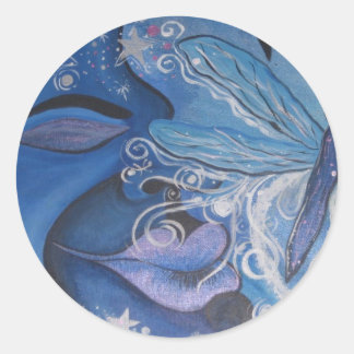 Adesivo Redondo DrAgOnfLy MoOn