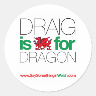 ADESIVO REDONDO DRAIG
