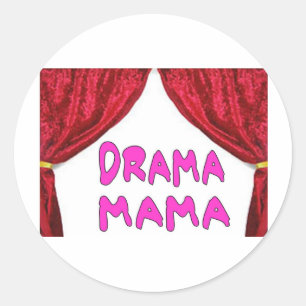 ADESIVO REDONDO DRAMA MAMA