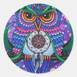 Adesivo Redondo Dream Keeper