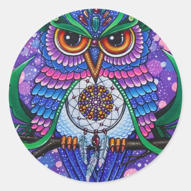 Adesivo Redondo Dream Keeper (Frente)