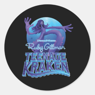 Adesivo Redondo Dreamworks Ruby Gill Nage Kraken