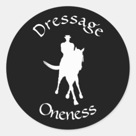 Adesivo Redondo Dressage é a unidade