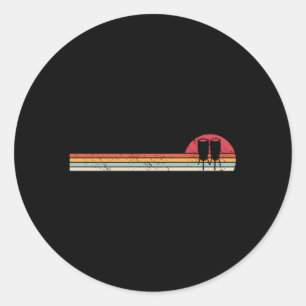 Adesivo Redondo Drummer Musical Conga For