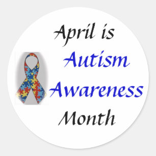 Adesivo Redondo DSC_0555, consciência do autismo, abril é, mês