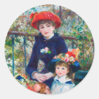 Duas Irmãs (No Terrace) Pierre Auguste Renoir