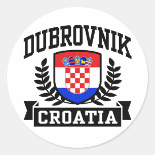 Adesivo Redondo Dubrovnik Croácia