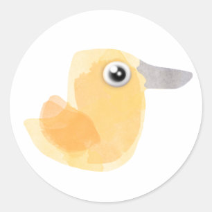 ADESIVO REDONDO DUCK