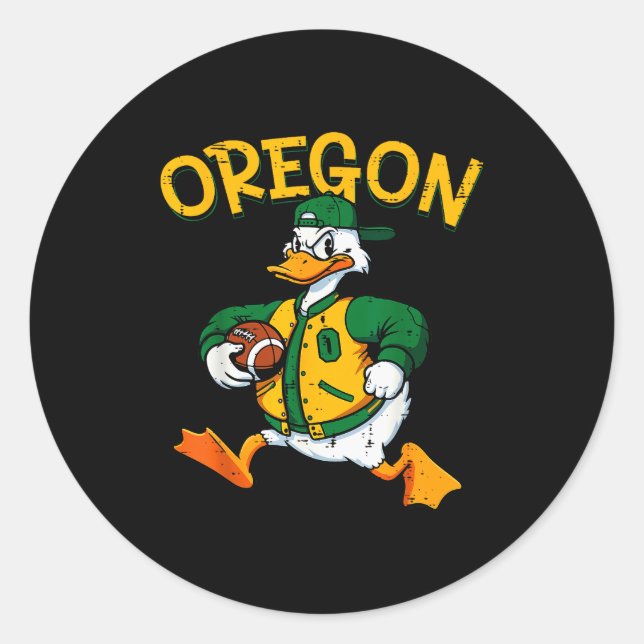 Adesivo Redondo Duck Men Women Boys Girls Youth Kids Teen  (Frente)