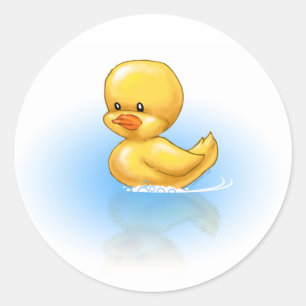 Adesivo Redondo Ducky