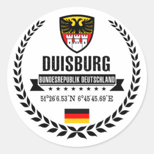 Adesivo Redondo Duisburg