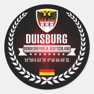 Adesivo Redondo Duisburg