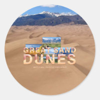 Dunas de areia de ABH grandes