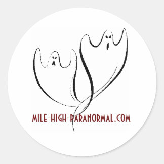 Adesivo Redondo duplleghosts1, mile-high-paranormal.com