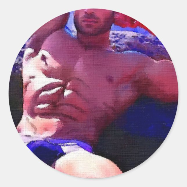 Adesivo Redondo Duro (Frente)