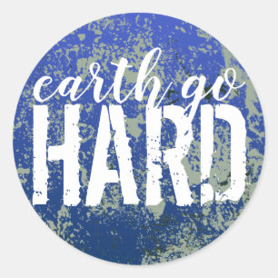 Adesivo Redondo duro de Terra