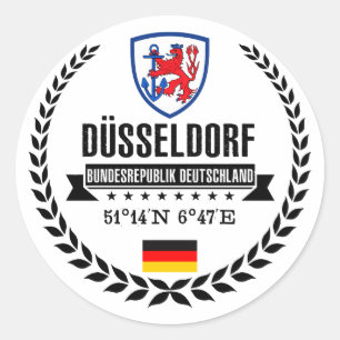 Adesivo Redondo Düsseldorf