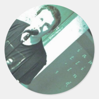 Adesivo Redondo Dustin Sticker