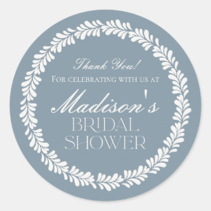 Adesivo Redondo Dusty Blue Talavera Chá de panela espanhol Fiesta