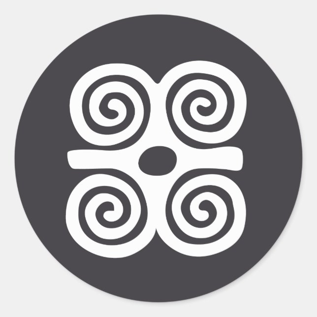 Adesivo Redondo Dwennimmen (Frente)