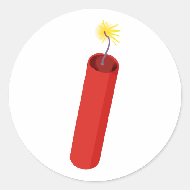 Adesivo Redondo dynamit dynamite (Frente)