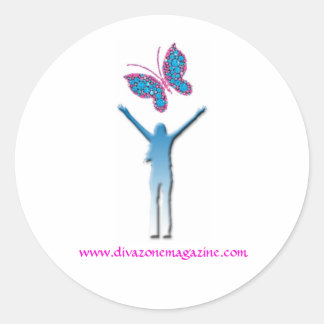 ADESIVO REDONDO DZ STICKER