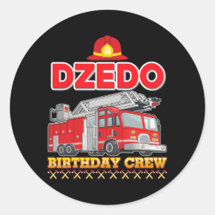 Adesivo Redondo Dzedo Do Avião Bombeiros
