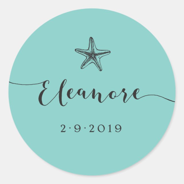 Adesivo Redondo E Bat Mitzvah Sticker (Frente)