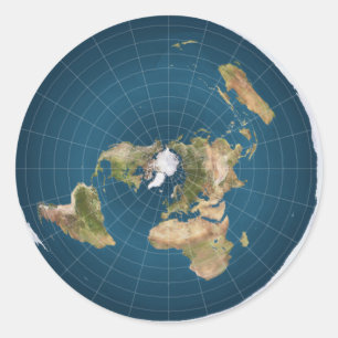 Adesivo Redondo É Flat.  Não, Realmente.