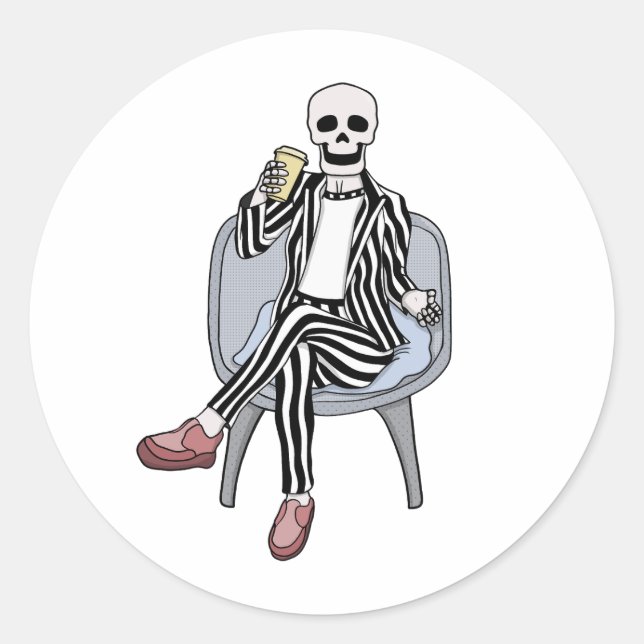 Adesivo Redondo É hora de festejar (Frente)