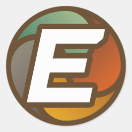 Adesivo Redondo E.Lite RPG Sticker