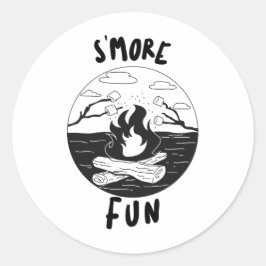 Adesivo Redondo É mais divertido